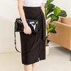 Fashionable and Simple Half Cut Skirt with Temperament for Commuting Straight Tube Skirt