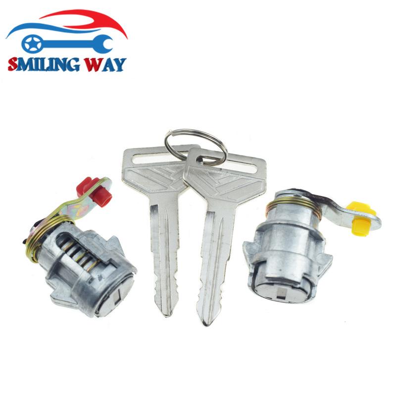 Ensemble Cylindre de Barillet de Serrure de Porte & Clés Pour Toyota Corolla Hilux & Geo Prizm 1988 1989 1990 1991 1992 69051-12210 69052-12210
