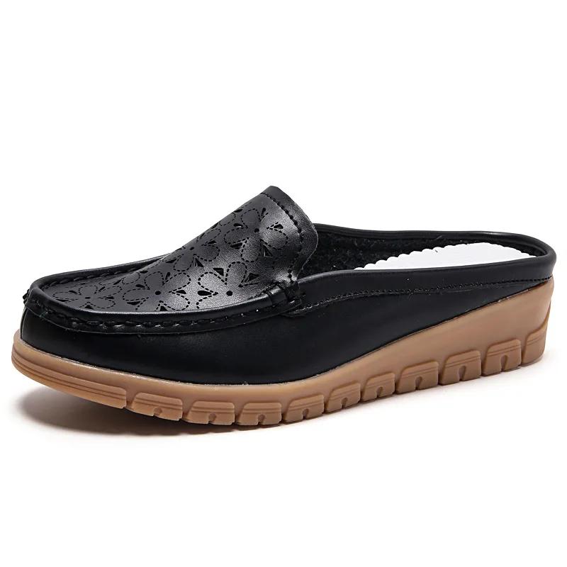 Mode GKTINOO Sommer Damen Schuhe Plateau Pantoletten Keil Zehensandalen Damen Rutschfeste Pantoletten für Damen Lässige Pantoletten Damen Slipper