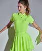 CHUCUCHU C24Ss-Ts037W Ten Knit Collar Polo Shirt