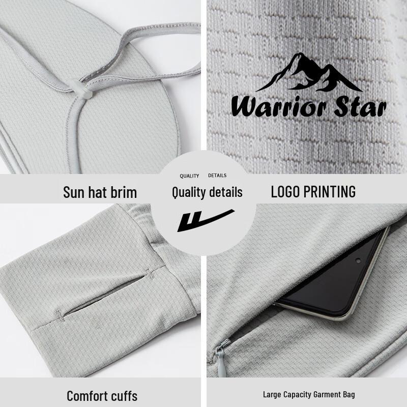Warrior Men's Summer Hooded Sun Protection Jacket