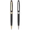 6 Pieces Black Ink Ballpoint Pens Journaling Pen Smooth Writing Pen Metal Signature Pens Stationery Supplies for Writing