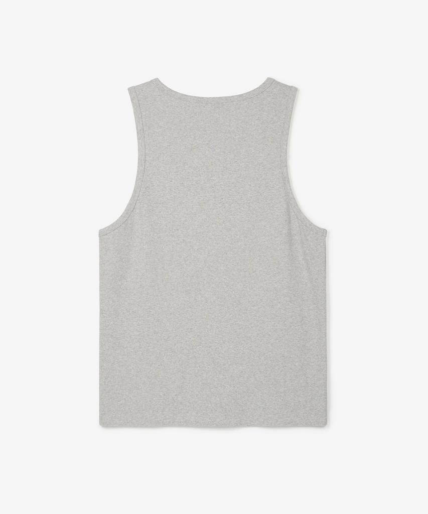 Tienjiti Ribbed Slim Sleeveless (Melange Gray) Tnts6E216G2