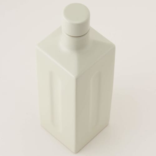 Nagatanien iBottle Fit Large White Water Bottle, Approx. 1000ml, ASU-77