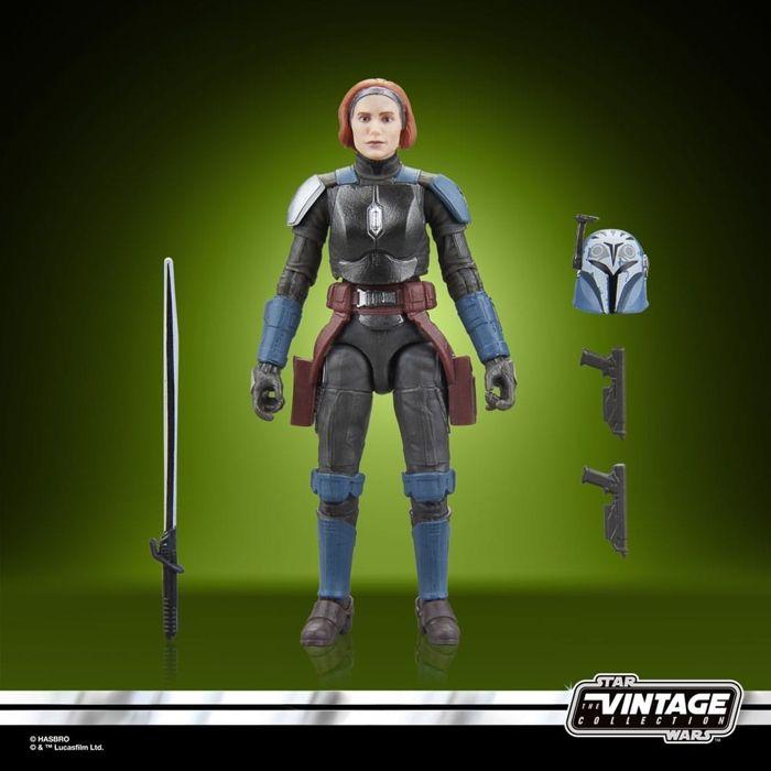 Figurine - star wars - bo-katan kryze (plazir-15) - 9,5 cm - design premium - accessoires inclus