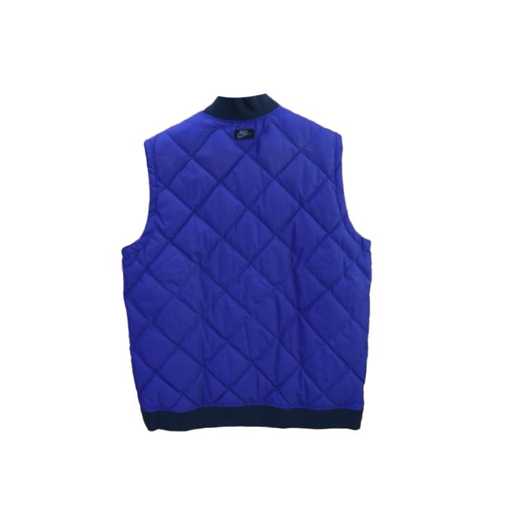 Nike Warm Sports Stand Collar Zipper Vest Men Vests 678273-455