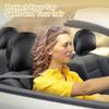 Headrest Covers For Cars Satin Universal Car Headrest Covers 2Pcs For Hair Protection Adjustable And Reusable Anti-Dirty Flexible Hear Rest Cover For
