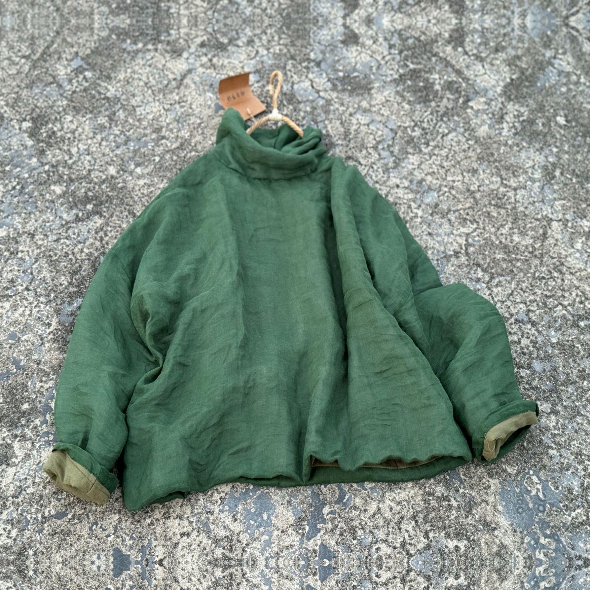 

Johnature Женский винтажный пуловер с цветочным принтом и длинным рукавом Зимние женские топы в китайском стиле One Size