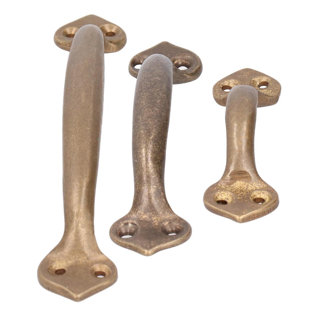 Retro Chinese Style Copper Handle Wardrobe Drawer Furniture Door Hardware Cabinet Drawers Dressers Pull Accessories
