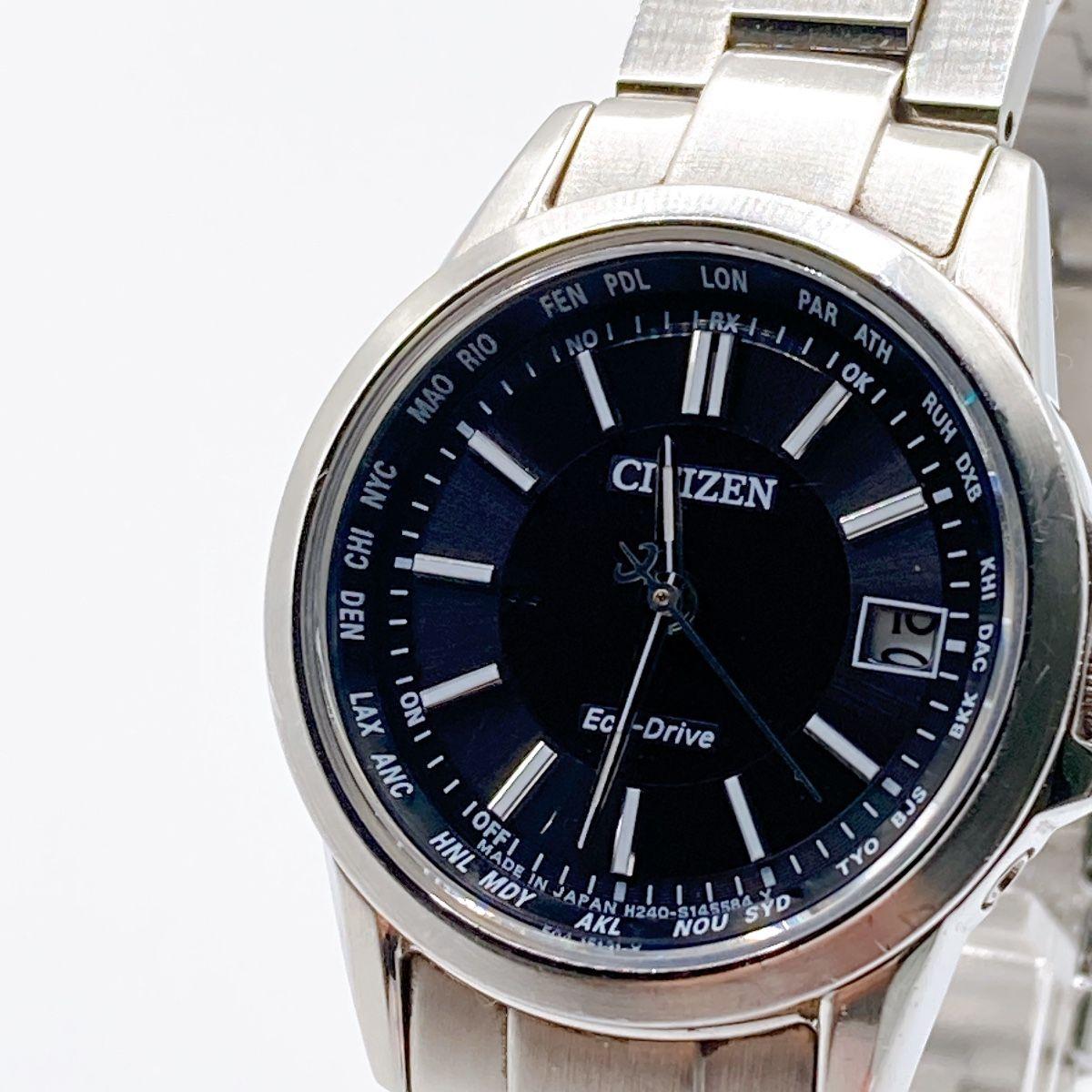 Used 384 CITIZEN Citizen Ladies Watch Direct Flight Eco Drive Current Item