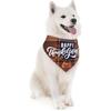 Thanksgiving Cute Turkey Dog Bandana Scarf Triangle Bibs Pet Accessories Cat Kerchief