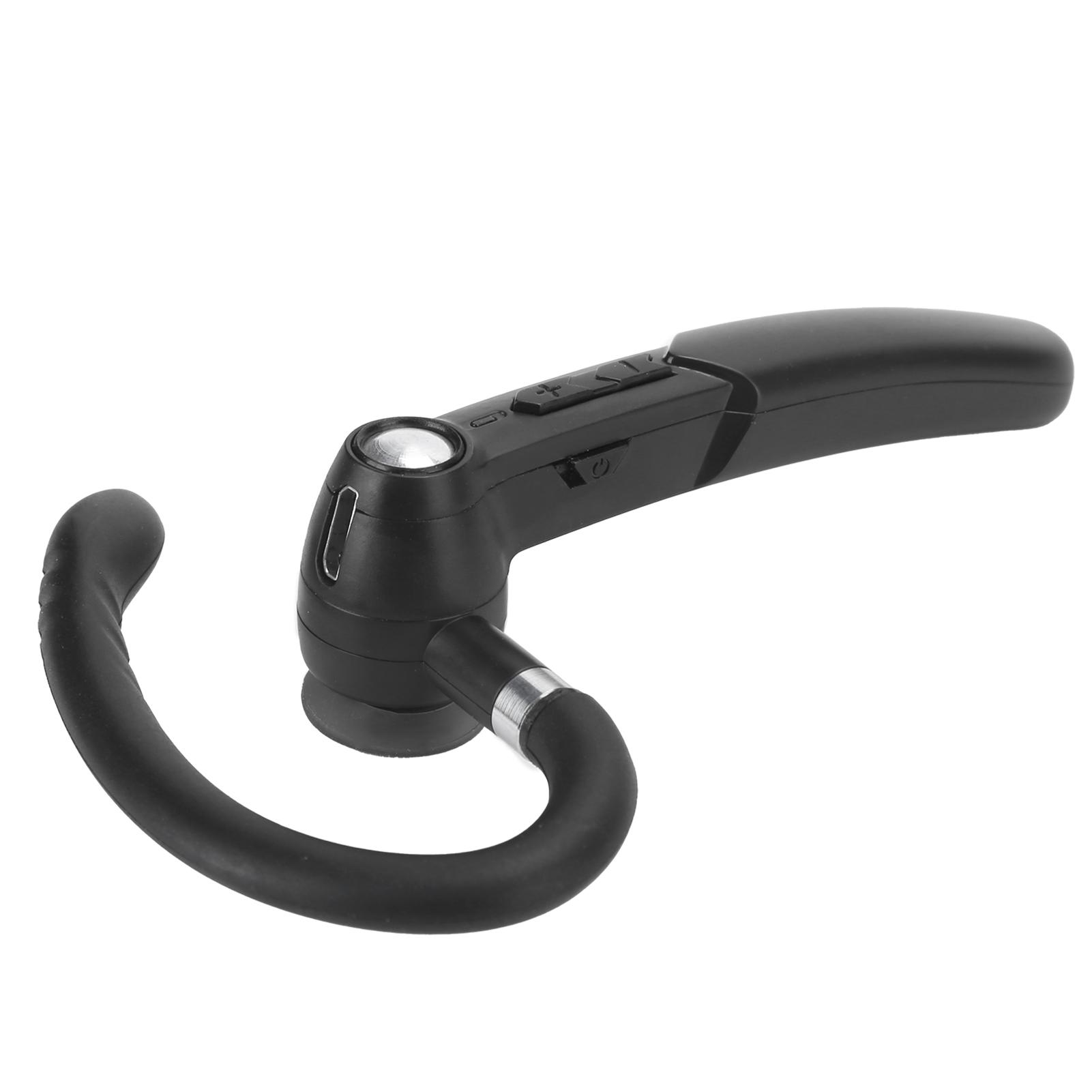 

Portable Monaural Bluetooth Headset Earphone Headphone Equipment High Compatibilityblack чёрный