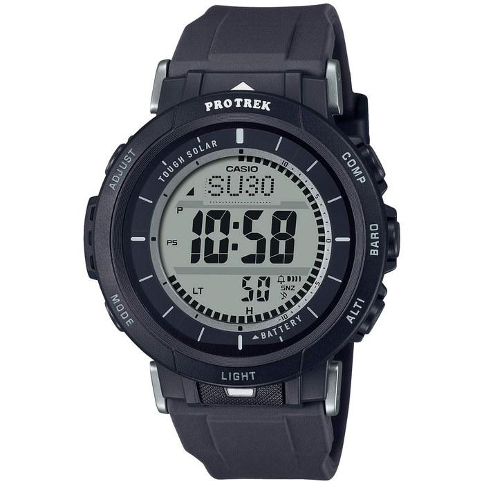 Мужские солнечные часы Casio Pro Trek PRG-30-1JF, Черные