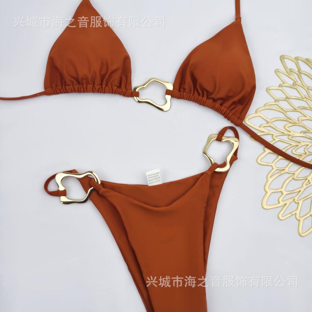 New kini bikini sexy straps split suit swimsuit women's bikini swimsuit