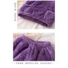 Children's Sleepwear New Autumn and Winter Teddy Bear Home Set Cute Outerwear Warm Jacket