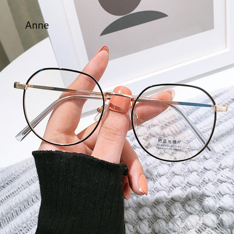 Classic Transparent Computer Glasses Frame Women Men Anti Blue Light Round Eyewear Blocking Glasses Optical Spectacle Eyeglasses
