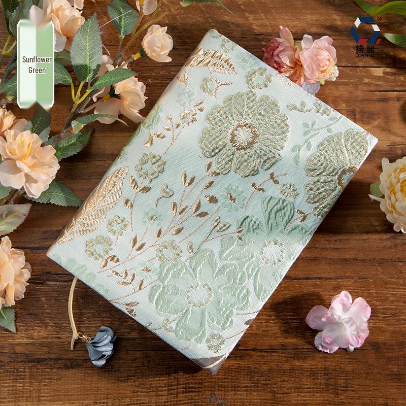 Dandelion Brocade Handmade A5 Notebook Cover