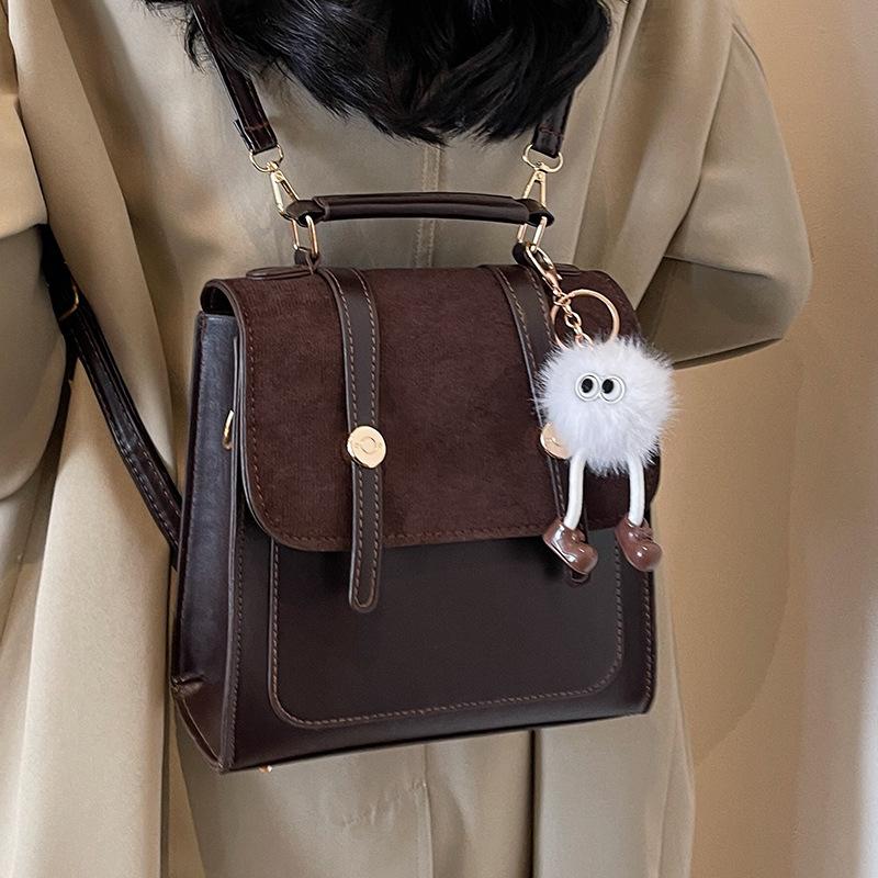 Batoh s neotřelým designem, Dámská ruční školní taška, Ležérní cestovní batoh na výlety