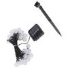 Outdoor Solar String Lights Decorative 8 Modes Waterproof 21.3ft 30 Bulbs LED Solar String Lights for Garden Patio Yard