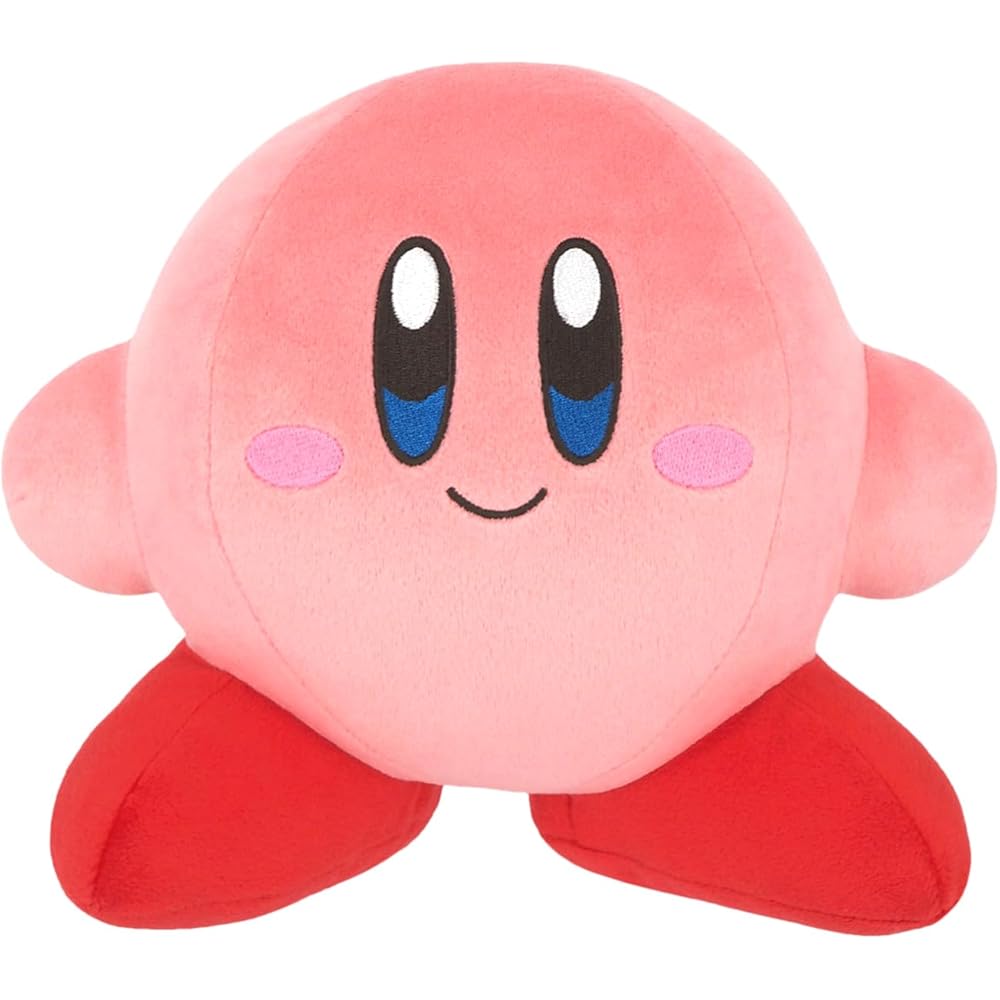 Sanei Boeki Kirby All Star Collection Plush Toy Medium 26x15x23cm