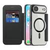 For iPhone 17 Air Case Compatible with MagSafe RFID Blocking Leather Phone Cover