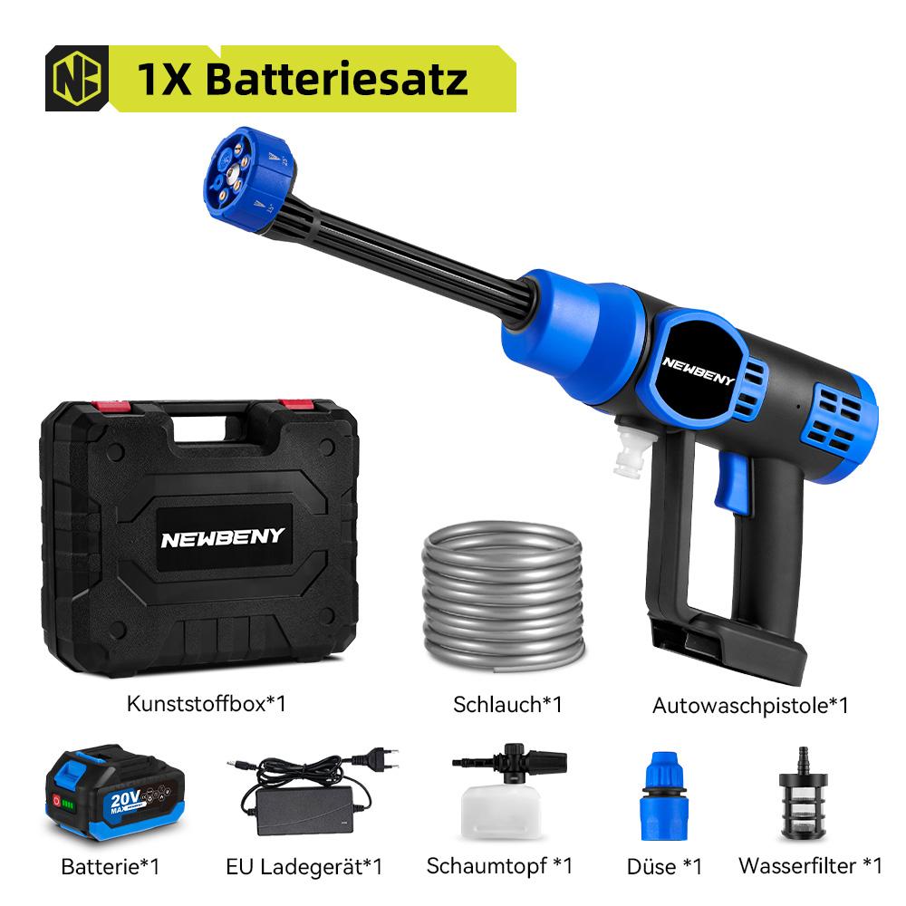 Newbeny 200Bar Brushless Electric High Pressure Washer 6IN1 Car Wash Water Gun for Makita 18V Battery Garden Water Spray Cleaning Tools