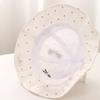 Polka Dot Cat Bow Baby Sun Hat - Adorable Spring/Summer Protection for Little Princess