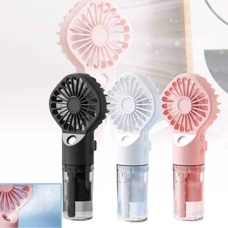 Tragbarer Handnebelventilator USB-wiederaufladbarer Mini-Ventilator für Studenten Outdoor-Geschenk