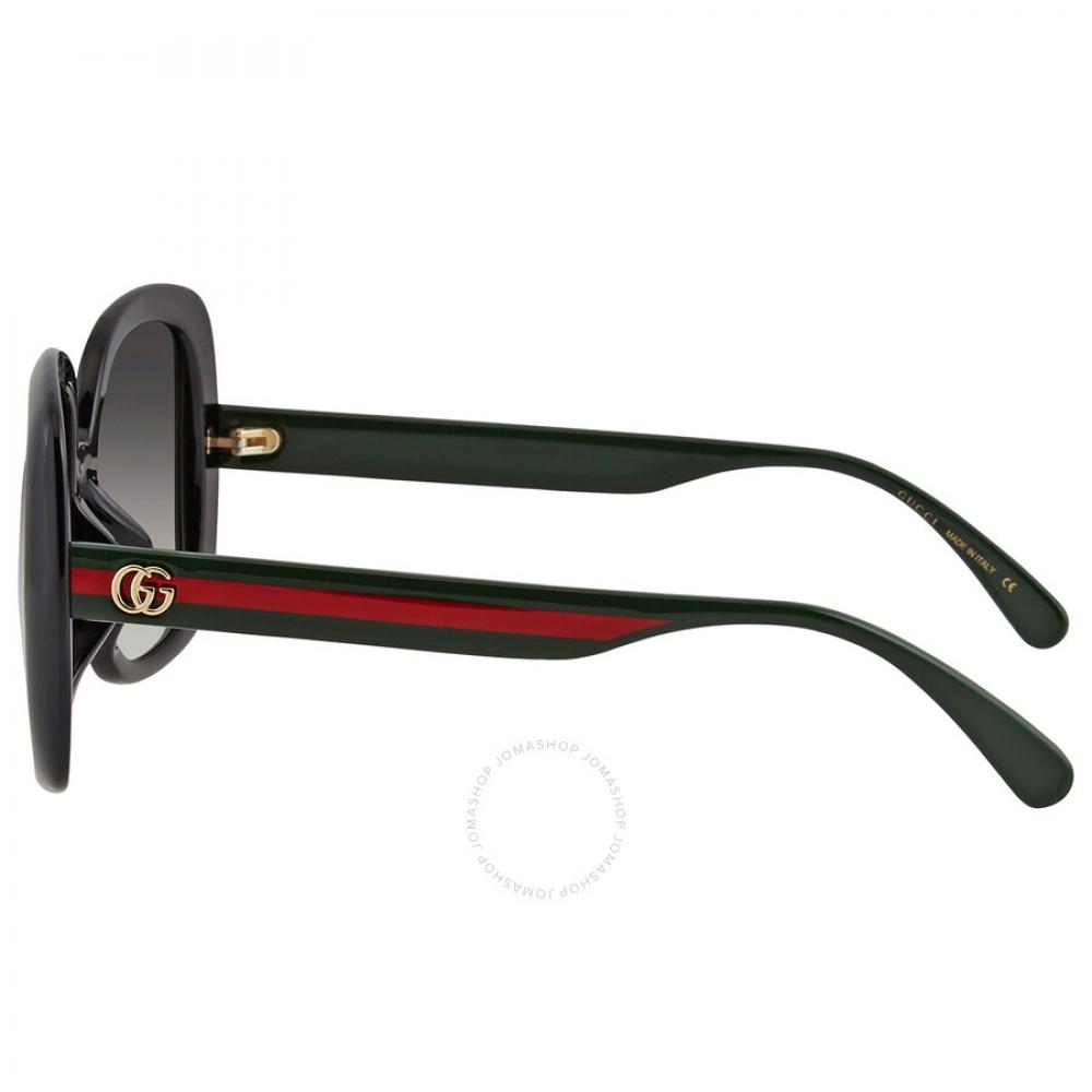 Gucci Grey Square Ladies Sunglasses Gg0714sa 001 56