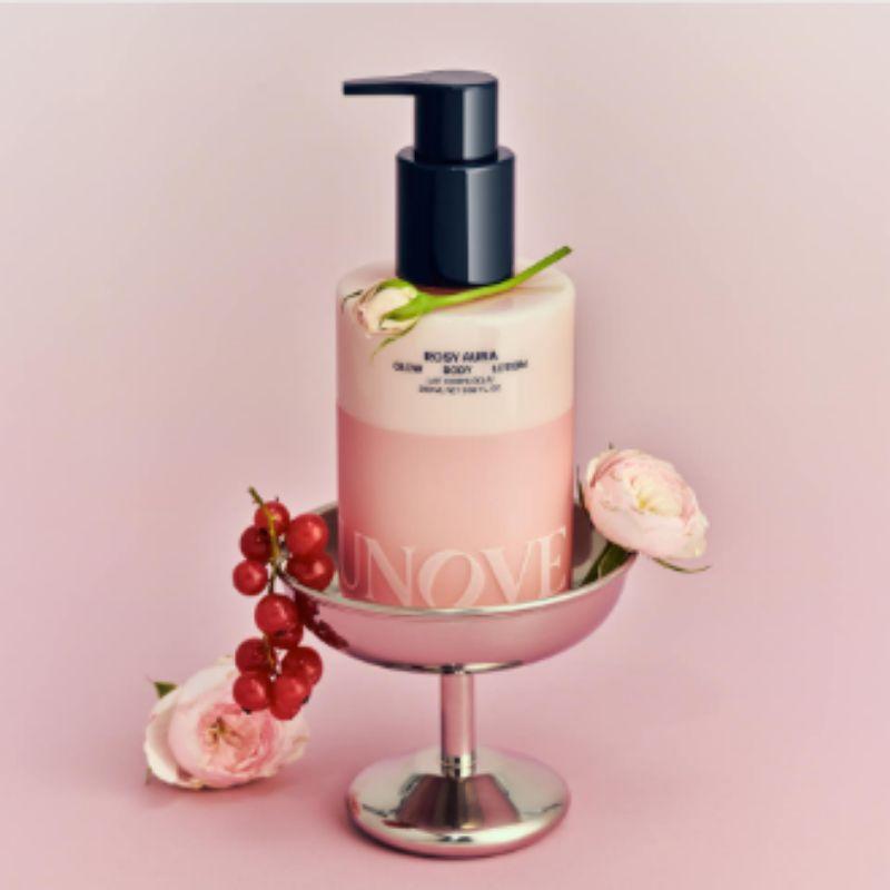 UNOVE Glow Body Lotion 290ml (Rosy Aura / Nuba Vanilla Options) Rosy Aura
