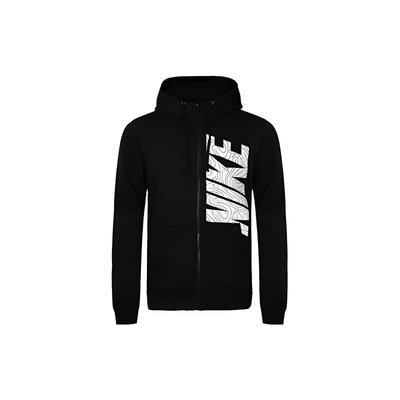 Chaqueta con Capucha Estampado Logo de Letra Hombre chaquetas Negro 934557-010