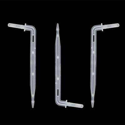 20Pcs 4mm Elbow Arrow Drippers Garden Micro Irrigation Drip Emitter 4/7mm Hose Dripper Watering To Root Dripper