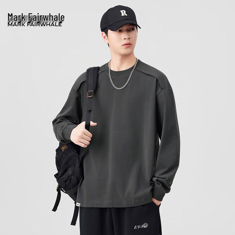Mark Fairwhale Men's 300g Heavyweight Cotton Long Sleeve Sweatshirt