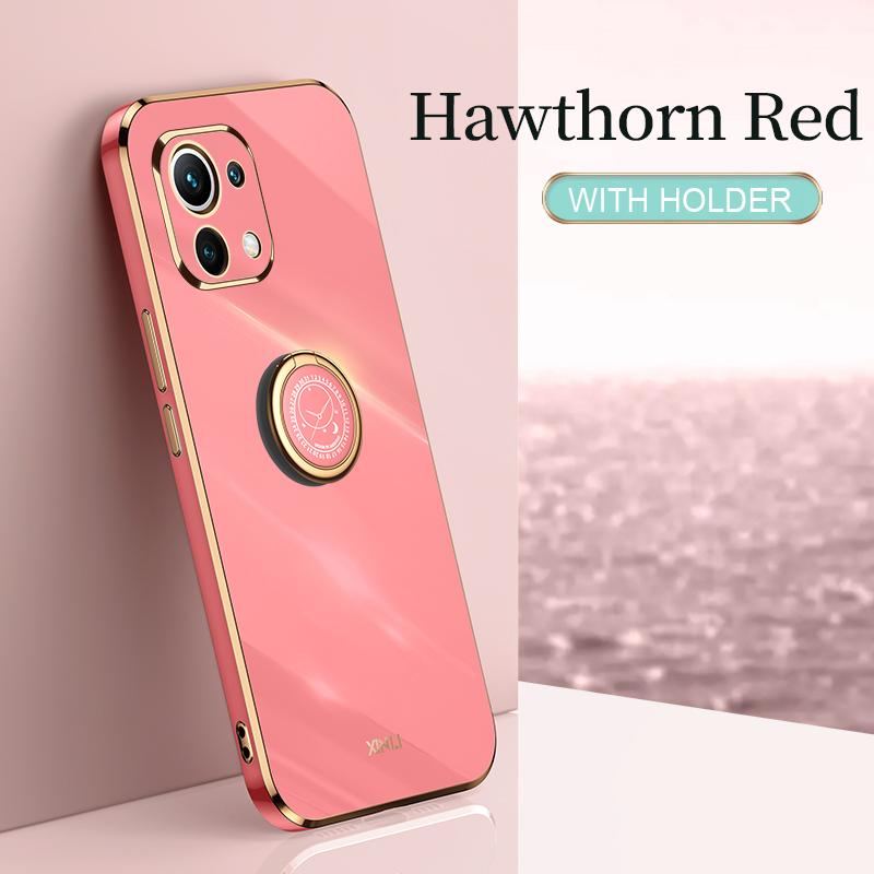 Plating Frame Phone Case On For Xiaomi Mi 11 Lite 5g NE Xiaomi11 4g 11lite 11i Mi11 I Luxury Soft Silicone Back Cover