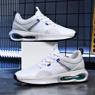 Men's Shoes Big Size New Casual Sneakers Men's Breathable Mesh Air Cushion Running Shoes