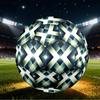 1pc Geometric Lights Size 5 Soccer Ball Professional Match Training Football Indoor &Outdoor Sports Ball Lightweight Durable c65200