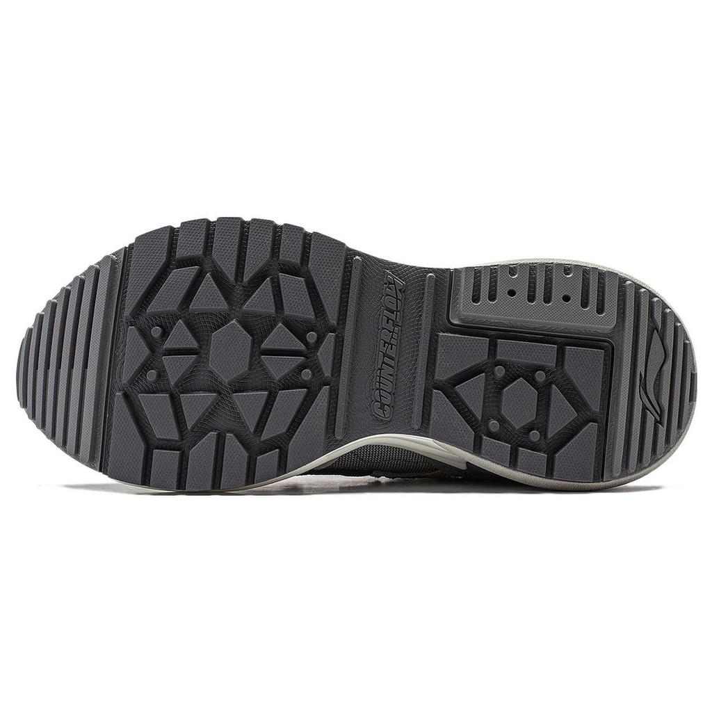 Li Ning Origin 2 Origin 2 Slip Resistant Abrasion Resistant Low Top Casual Shoes Men's Brick Gray AGCT323-1