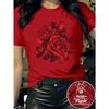 INAWLY St. Patrick'S Day Plaid Clover, Leopard Heart, Christian Print Women's T-Shirts