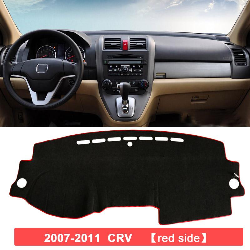 Car Dashboard Covers Mat Avoid Light Pad Sun Shade Carpets Anti-slip Trims For Honda CRV CR-V 2007-2017 2018