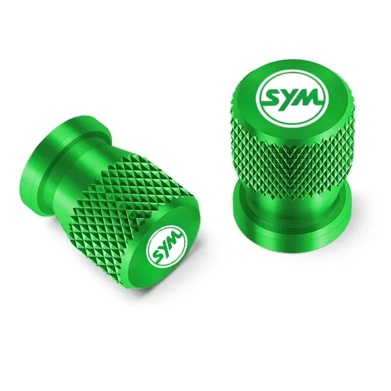 2pcs For SYM Maxsym 400I 600I TL500 TL508 Jetx Jet X 125 150 Fiddle 2 3 4 Wheel Tire Parts Valve Stem Caps Cover Airdust