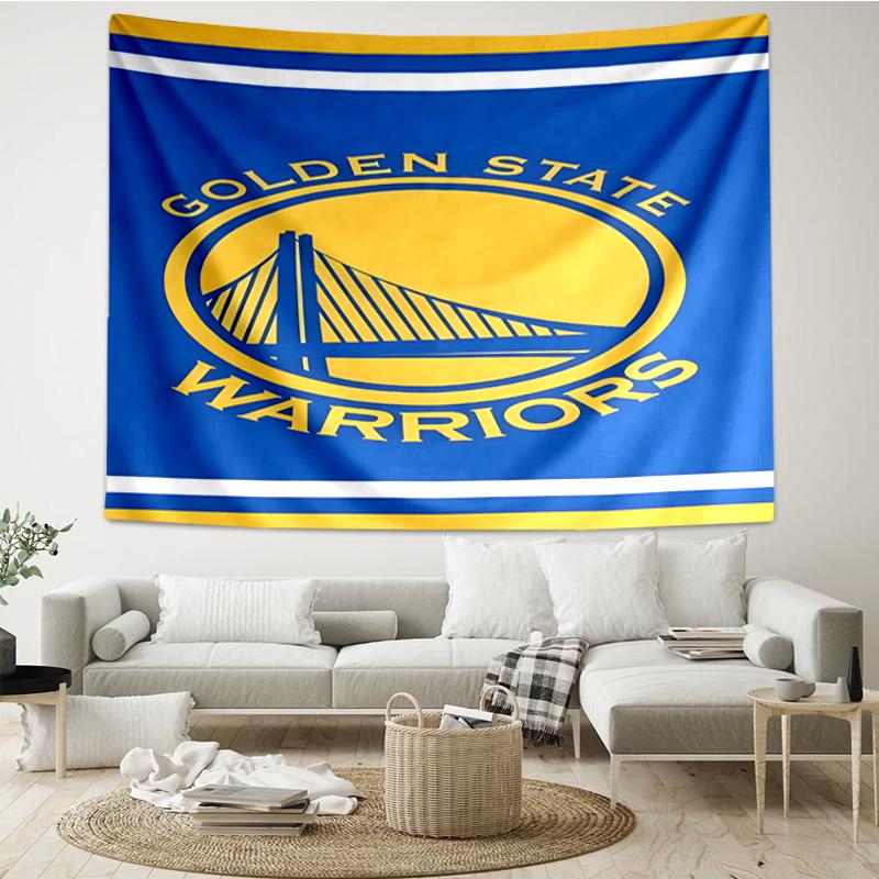 Golden State Warriors Logo Tapestry Hanging for Bedroom,Livingroom, Playroom,Decor Art Room Wall Tapestry Holiday and Birthday Gifts