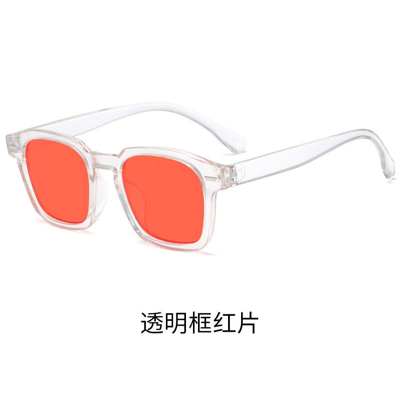 RMM brand high-quality new cute meter nail square sunglasses Fashion men hip hop glasses retro sunglasses women