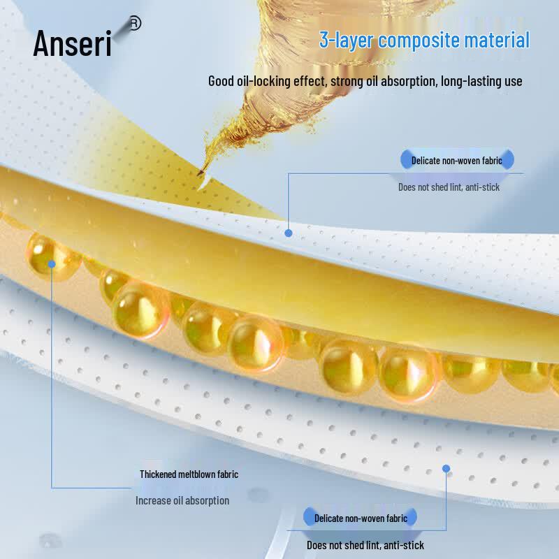 Ansell Thickened Disposable Oil Absorbent Pads