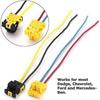 2 buc Conector Plug Airbag Pentru Volan Șofer Focus Airbag Cu Inserturi Pentru Dodge Chrysler Jeep Ford Mercedes-benz