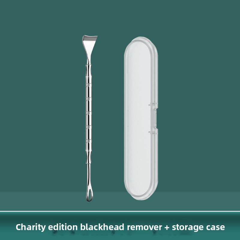 Stainless steel double-headed blackhead beauty shovel manual blackhead tool shovel hair follicle beauty tool