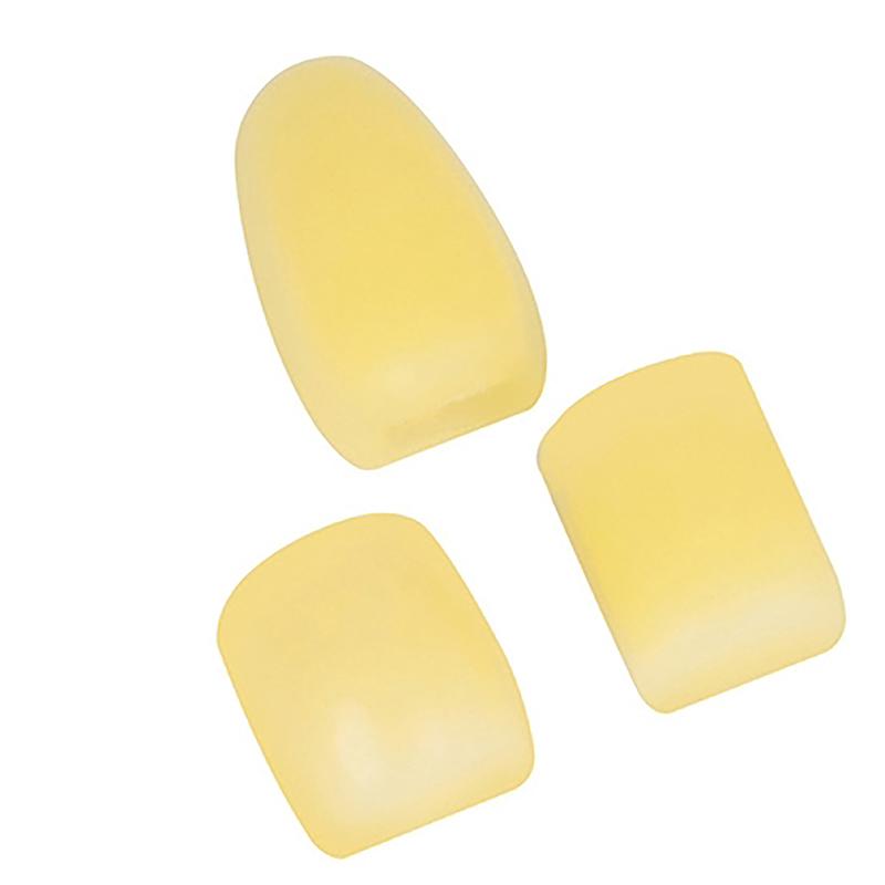 

3Pcs Saxophone Thumb Rest Silicone Keys Risers Instrument Thumb Rest Cushion Protector Durable Music Instruments Accessories жовтий