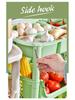 Movable Kitchen Storage Rack for Vegetables, Fruits, Spices, and Jars