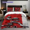 Dynamic Dunk Action Three-piece set(1 * duvet cover + 2 * pillowcase, without core)Duvet cover and pillowcase Christmas birthday gift