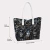 Gothic Embossed Monster Pattern Tote Bag Retro Stylish Casual Daily Handbag All-Match Commuter Shoulder Bag