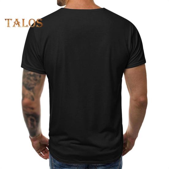 Pánské tričko s falešným dvoudílným oblekovým vzorem, svetr s kulatým výstřihem, design s krátkým rukávem, prodyšné, pro každodenní nošení